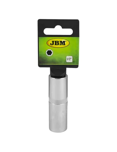 13253 Vaso De Bujía Hex. De 21Mm - Cromado JBM