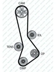 94507 Correa dentada Dayco