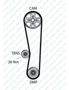 Tubo de refrigerante Audi / SEAT 94530 Eje delantero