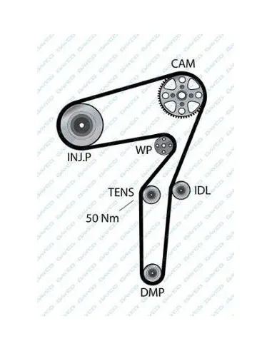 Manguera del radiador Audi / SEAT 94592 Compartimento del motor