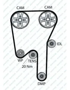 Manguera del radiador Opel 94600