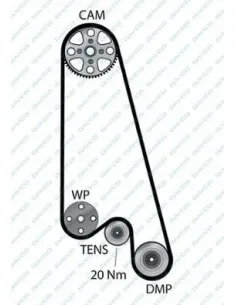 Manguera del radiador BMW 94662