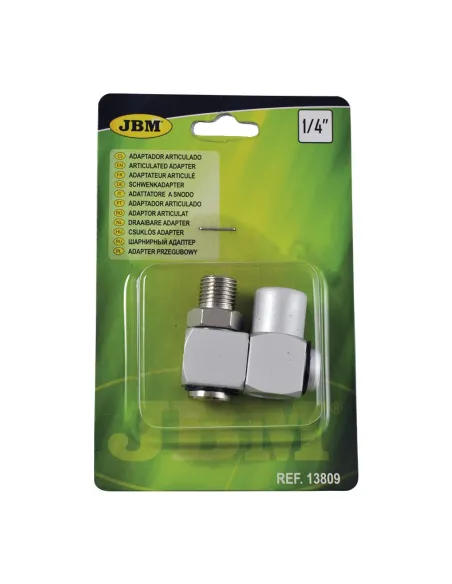 13809 Adaptador Articulado 1/4' JBM