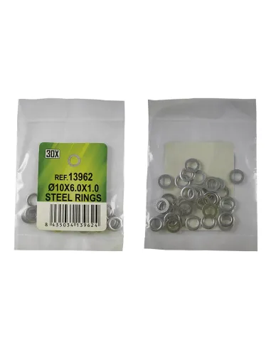 13962 Bolsa De 30 Arandelas De Acero -...