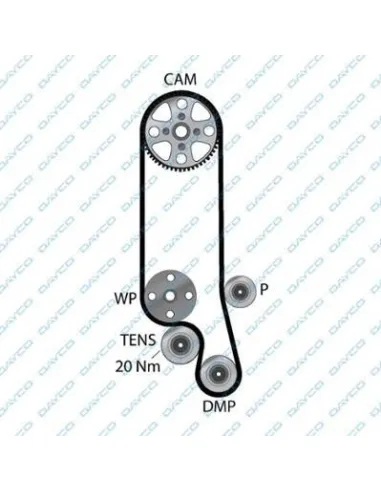 Correa de distribución SEAT / VW 94830 149 dientes