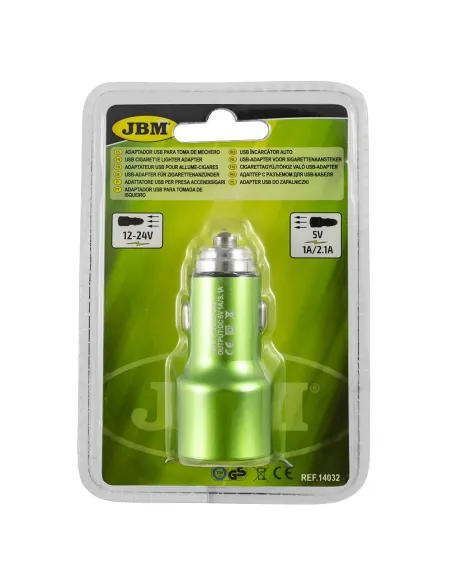 14032 Adaptador Usb Para Toma De Mechero JBM
