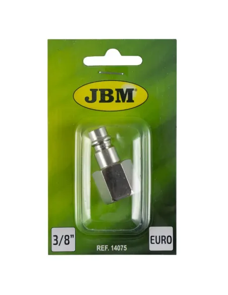14075 Conector Macho Eur -  Rosca Hembra  3/8" JBM