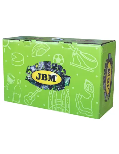 14083 Caja De Cartón Verde Promo Jbm 80X28X49Cm...