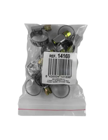 14169 Bolsa De 10 Abrazaderas 8-16Mm JBM
