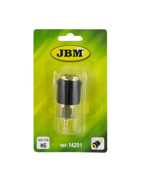 14201 Conector Universal De Seguridad Para Manguera - M6 JBM