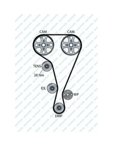 94930 Correa dentada Dayco