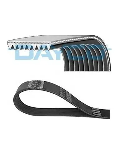 Correa poli-V Dayco 9PK1550HD 9 canales 1550 mm