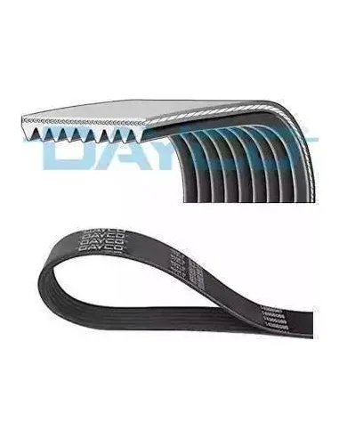Correa poli-V Mercedes-Benz 9PK2125HD 9 canales 2125 mm