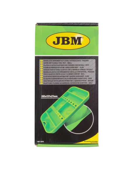 Set de 3 Bandejas de Herramientas Flexibles Antideslizantes JBM 15010 137mm 285mm