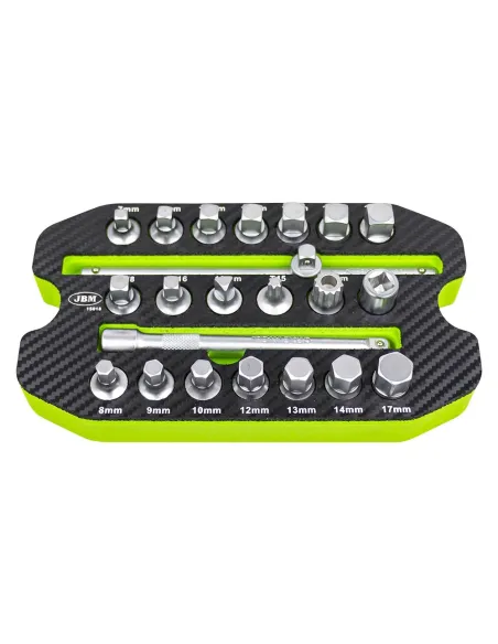 15018 MóDulo Eva Juego De Vasos Para Tapones Carter 22Pcs JBM