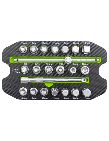 15018 MóDulo Eva Juego De Vasos Para Tapones Carter 22Pcs JBM