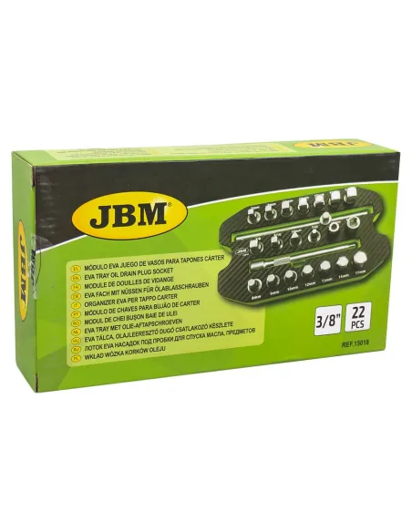 15018 MóDulo Eva Juego De Vasos Para Tapones Carter 22Pcs JBM