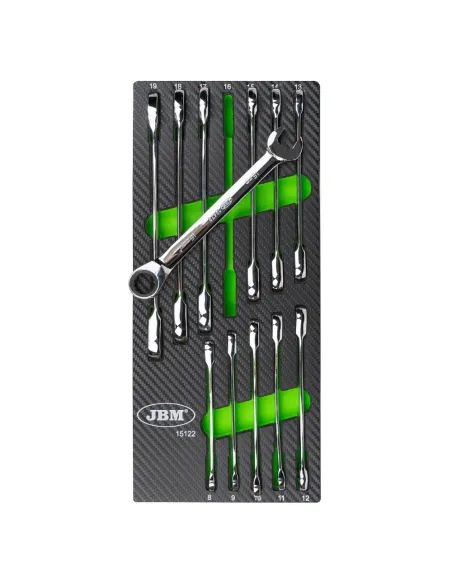 15122 MóDulo Eva Carbono De 12 Llaves Combinadas Con Trinquete JBM