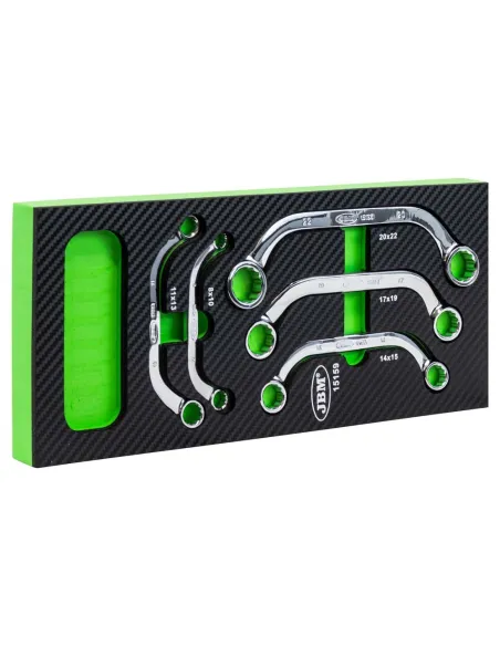 15159 MóDulo Eva Fibra De Carbono De 5 Llaves Tipo "C" - Acabado JBM