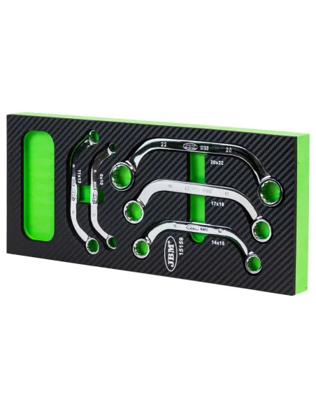 15159 MóDulo Eva Fibra De Carbono De 5 Llaves Tipo "C" - Acabado JBM