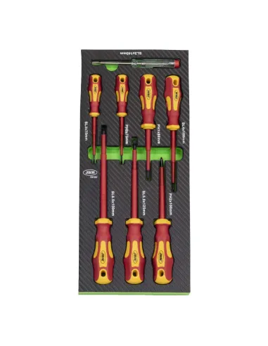 15162 Set De 8 Destornilladores Aislados Vde En...