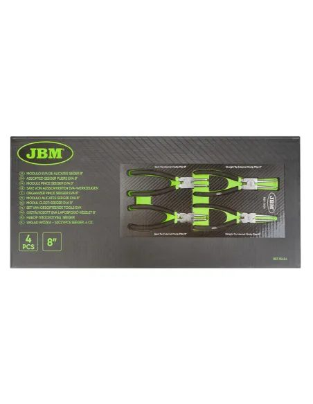 Módulo Eva de Alicates Seeger 8” JBM 15454