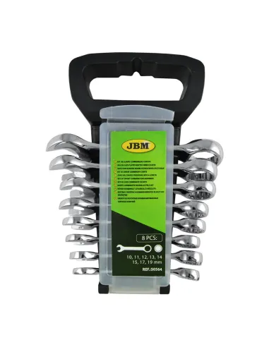 50564 Kit De 8 Llaves Combinadas Cortas JBM