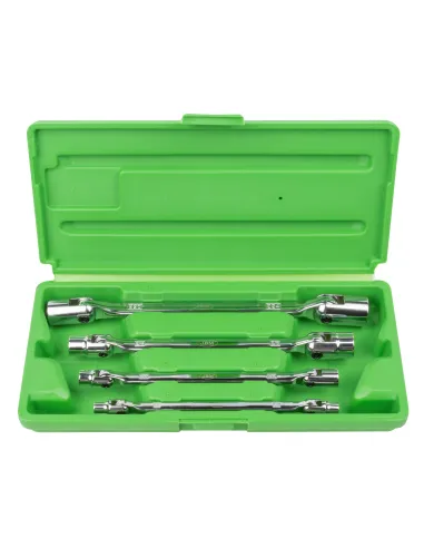 50622 Estuche Con 4 Llaves De Vaso Articuladas...