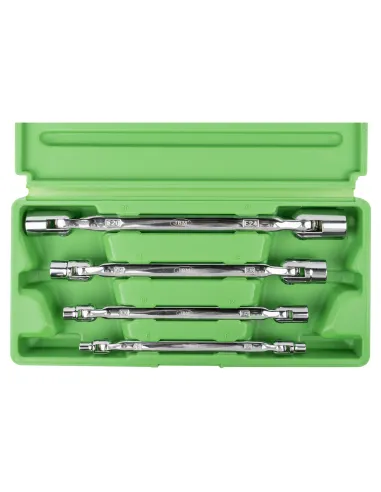 50622 Estuche Con 4 Llaves De Vaso Articuladas...
