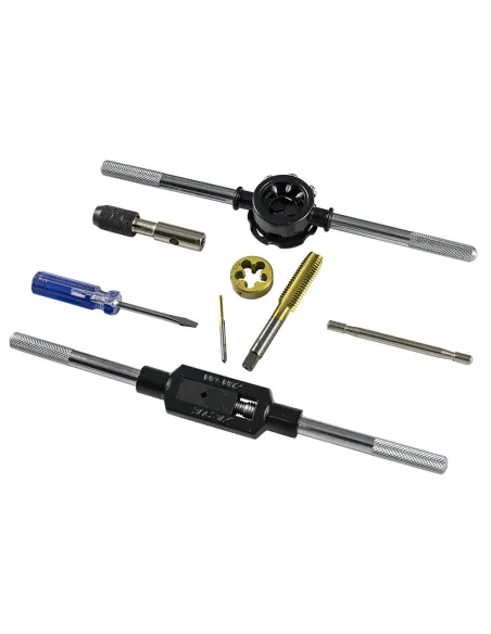 50792 Estuche Métrico Con 58 Piezas De Machos Y Terrajas Recubier JBM