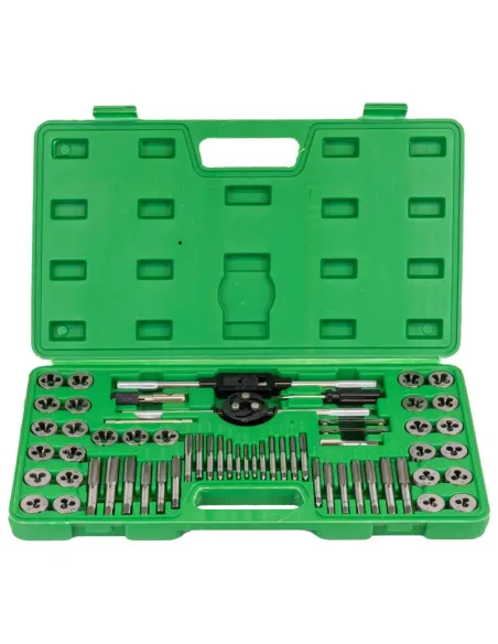 50793 Estuche Métrico Con 60 Piezas De Machos Y Terrajas. Combina JBM