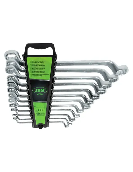 50889 Kit De 12 Llaves De Estrella Acodadas 12 Cantos JBM