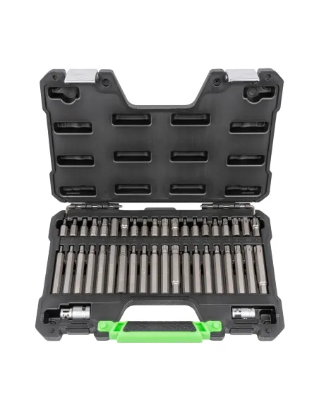 50983 Estuche De 42 Piezas Para Tornillos Hex, 12 Cantos Y Torx JBM