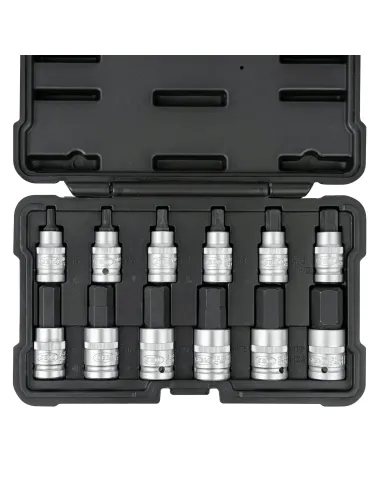 51260 Set De 12 Piezas De 1/2" Punta Hexagonal JBM