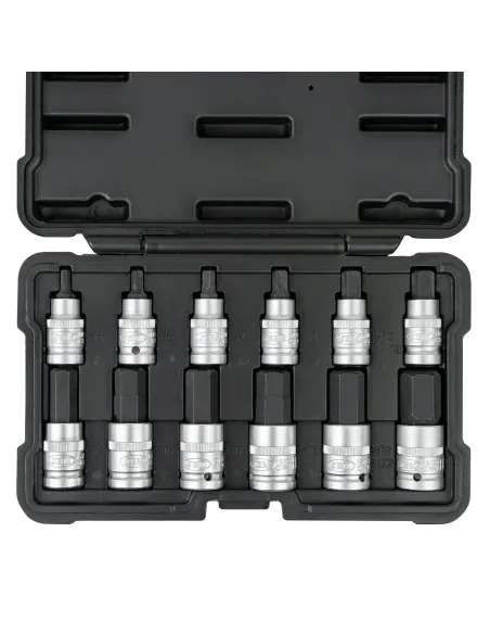 51260 Set De 12 Piezas De 1/2" Punta Hexagonal JBM