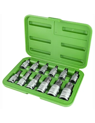 51261 Set 12 Piezas 1/2" Punta Torx JBM