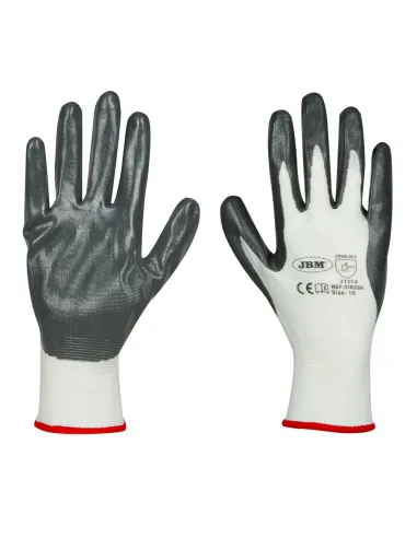 51633 Guantes Con Palma Reforzada De nitrilo...