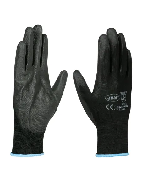 51636n Guantes Con Palma Reforzada De Poliuretano T. 10 - Modelo nu JBM