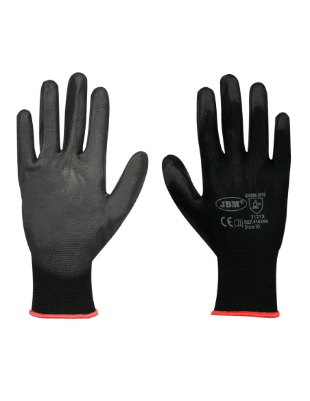 51640n Guantes Con La Palma Reforzada De Poliuretano T.8 Modelo nue JBM