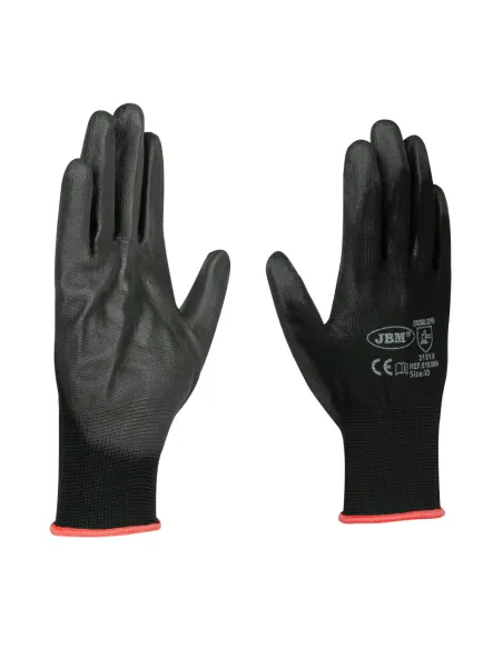 51640n Guantes Con La Palma Reforzada De Poliuretano T.8 Modelo nue JBM