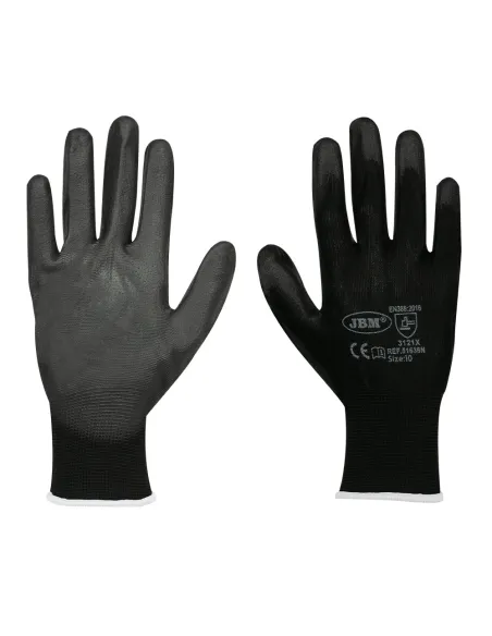 51642n Guantes Con La Palma Reforzada De Poliuretano T.9 nuevo Mode JBM