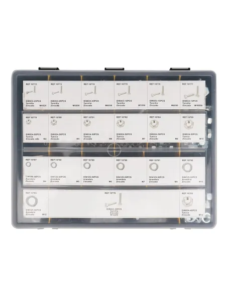 51804 Estuche Surtido De Tornillos, Tuercas Y Arandelas JBM