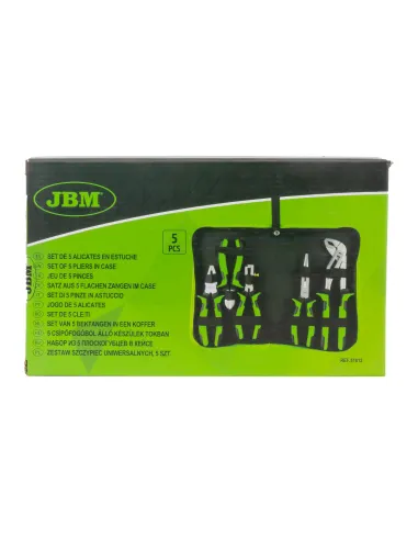 51812 Set De 5 Alicates En Estuche JBM