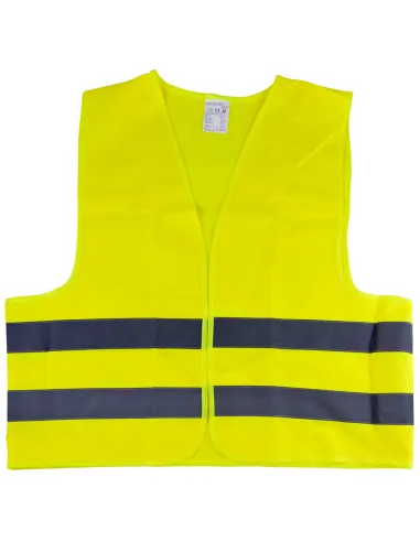51817 Chaleco Amarillo Con Banda Reflectante...
