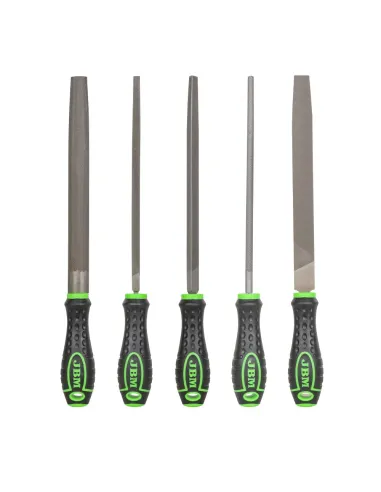 51853 Set De 5 Limas De Acero JBM