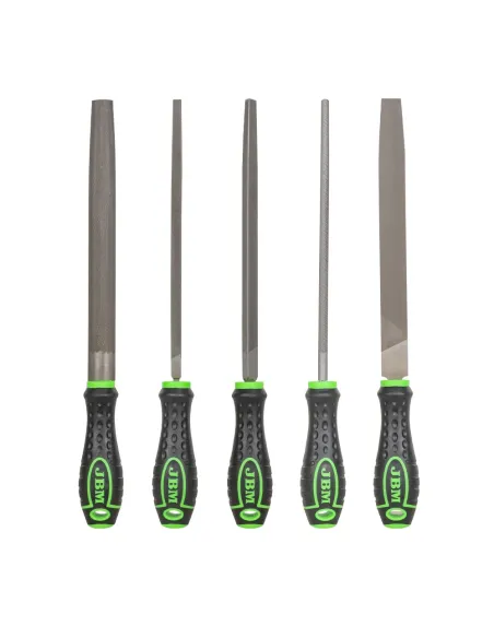 51853 Set De 5 Limas De Acero JBM