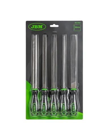 51853 Set De 5 Limas De Acero JBM