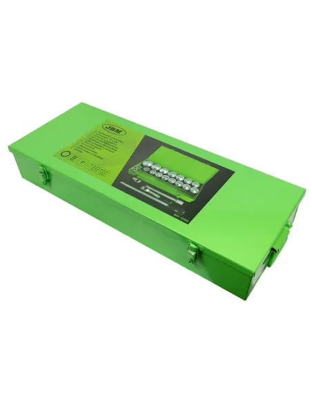 51855 Estuche Metálico Con 22 Piezas De Auto De 1" En 12 Cant JBM
