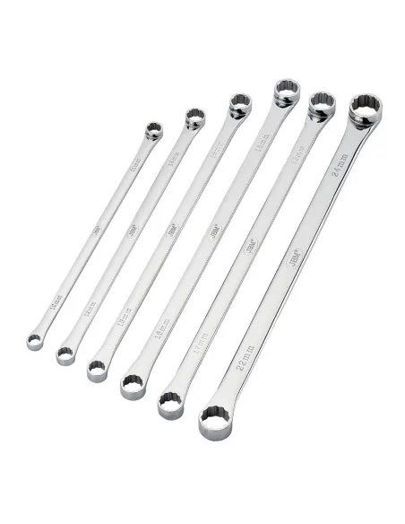 51864 Kit De 6 Llaves Extralargas De 12 Cantos JBM