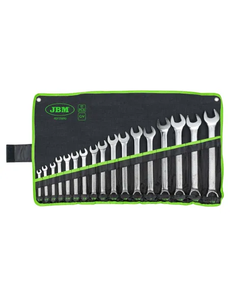 51890 Set De 17 Llaves Combinadas En Pulgada JBM